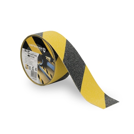 SLIPGUARD AntiSlip Floor Tape 60 Grit Yellow  Black  2x 15'